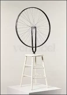 Roue de Bicyclette, 1913/64, Postcard