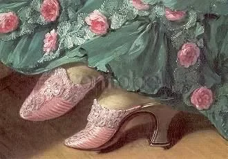 Portrait of Mme de Pompadour (Detail), Postcard