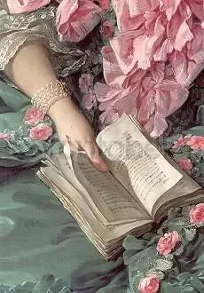 Portrait de Mme de Pompadour (Detail), Postcard