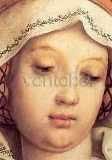 Saint Elizabeth with three Beggars (Deta, Postcard