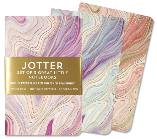 Marble with Golden Lines, Jotter
