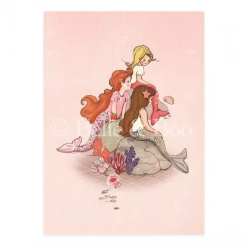 Mermaid Rock, Postcard