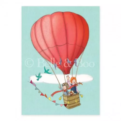 Balloon Adventure, Postcard