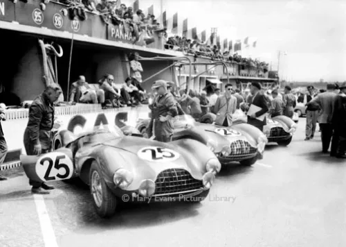 Racing car No  25, Greeting card