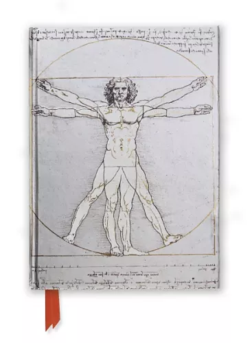 Da Vinci: Vitruvian Man (Foiled Journal)