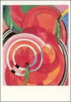 The Form of Vermilion (1923), Greeting Card