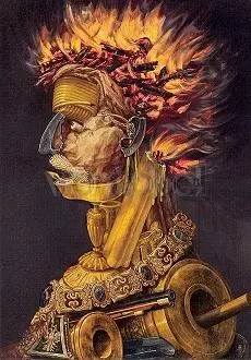 Fire (1566), Greeting Card