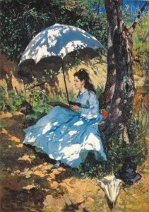 In the sunshine, 1862, Postcard