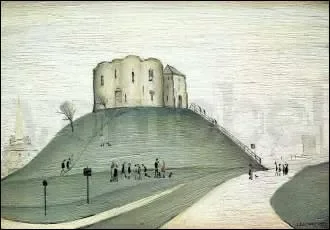 Clifford's Tower, York, 1953, Postcard