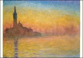 Twilight (Venice), 1908, Postcard
