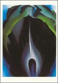 Jack-in-the-Pulpit No. IV, 1930, Postcard