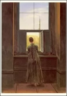 Women at the Window, Postcard