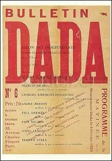 Bulletin DADA (DADA Nr. 6), Postcard