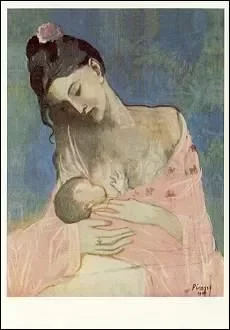Mother and Child, Postcard