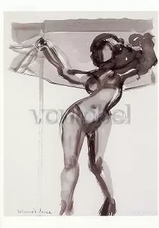 Salome's Dance, Postcard