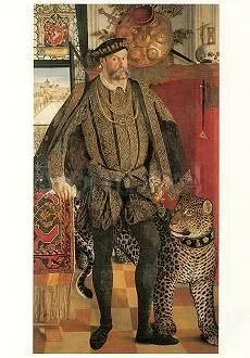 Ladislaus von Fraunberg, the last Count of Haag, 1557, Postcard