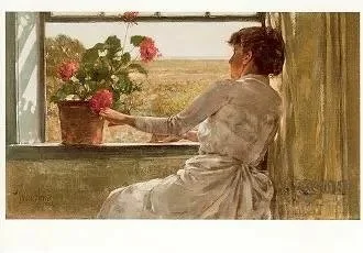 Summer Evening, 1886, Postcard