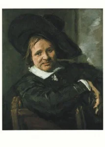 Man with Floppy Hat, c. 1660, Postcard