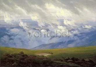 Drifting Clouds, c. 1820, Postcard