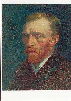 Self Portrait, 1887, Postcard