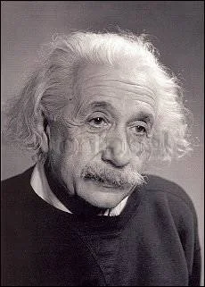 Portrait Albert Einstein, Princeton 1946, Postcard
