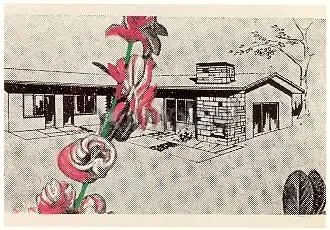 Weekend House, 1967, Postcard