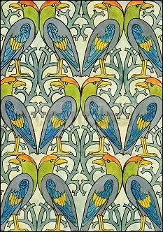 Parrot Design, Postcard