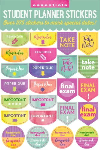 Essentials Planner Stickers Student