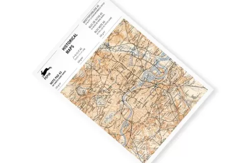 Historical Maps, A5 Writing Paper&Notepad