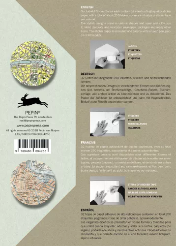 Historical Maps, Labels, Stickers&Tapes