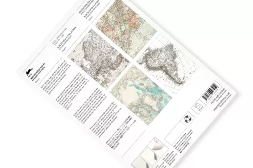 Historical Maps, A4 Writing Paper&Notepad