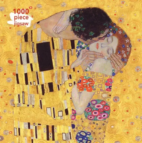 Gustav Klimt: The Kiss , 1000-piece jigsaw