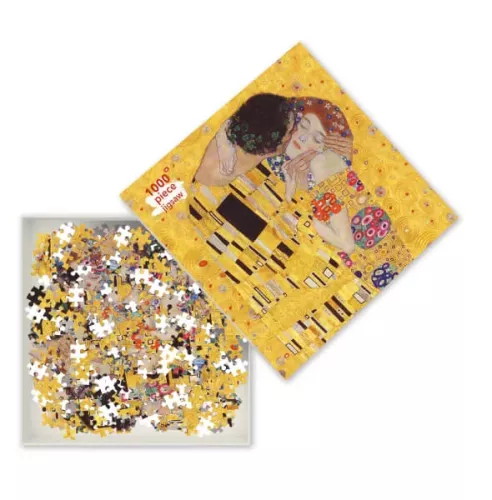 Gustav Klimt: The Kiss , 1000-piece jigsaw