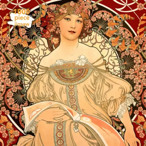 Alphonse Mucha: Reverie, 1000-piece jigsaw