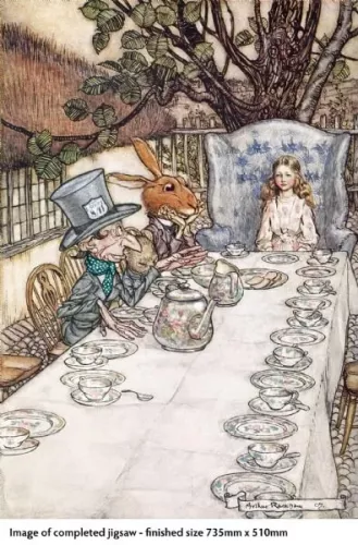 Arthur Rackham: Alice in Wonderland, 1000-piece jigsaw