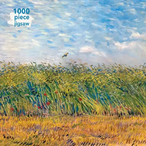 Van Gogh Wheatfield with Lark , 1000-piece jigsaw