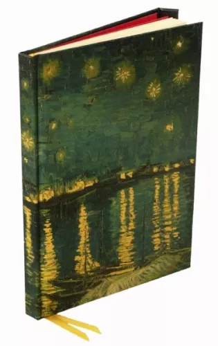 Van Gogh: Starry Night over the Rhone , Foiled Journal