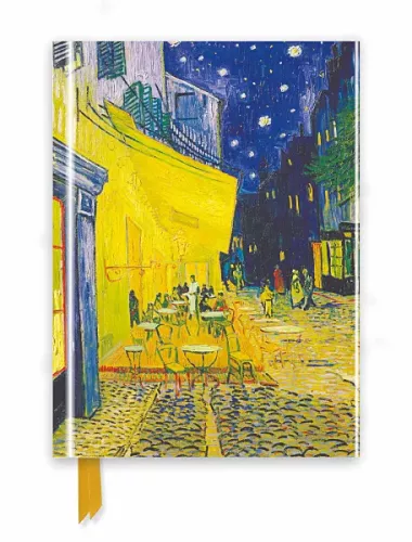 Van Gogh: Café Terrace, Foiled Journal