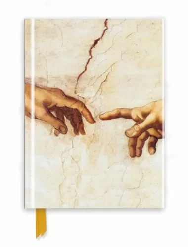 Michelangelo: Creation Hands, Foiled Journal