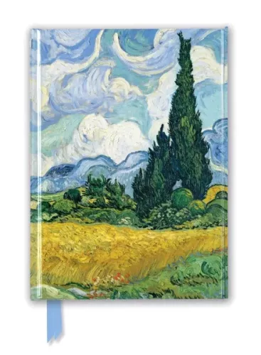 Van Gogh: Wheat Field with Cypresses, Foiled Journal