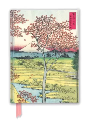 Hiroshige: Twilight Hill, Foiled Journal