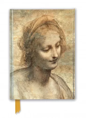 Da Vinci: Detail of the Head of the Virgin, Foiled Journal