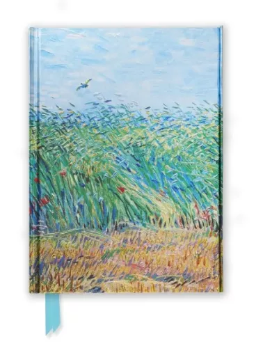 Van Gogh: Wheat Field with a Lark, Foiled Journal