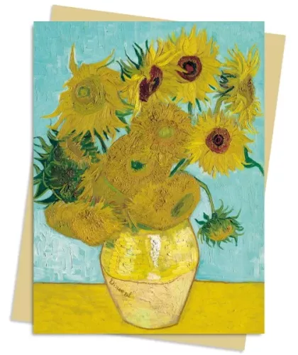 Van Gogh: Sunflowers, Greeting Card