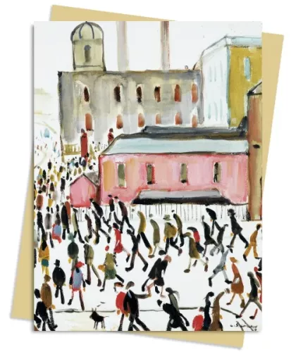 L.S. Lowry: Going to Work, Greeting Card