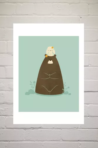 Namaste, Greeting Card