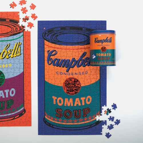 Andy Warhol Soup Can Orange 300 Piece Puzzle