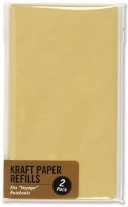 Kraft Paper Voyager Journal Refills