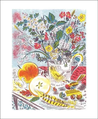Fox and Grapes, Greeting Card