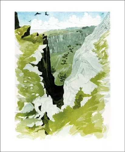 Gully Shadows, Greeting Card